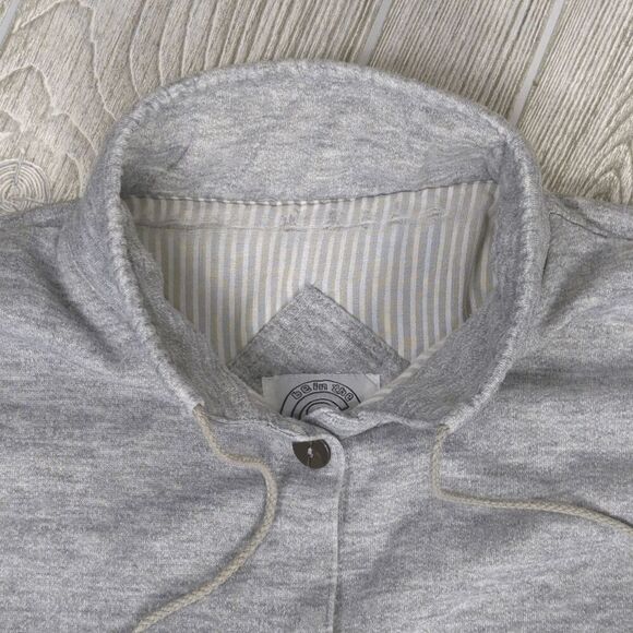 Vintage Be in the Current Seen Men’s One Size Oversized Grey Cardigan Sweater - Picture 6 of 8